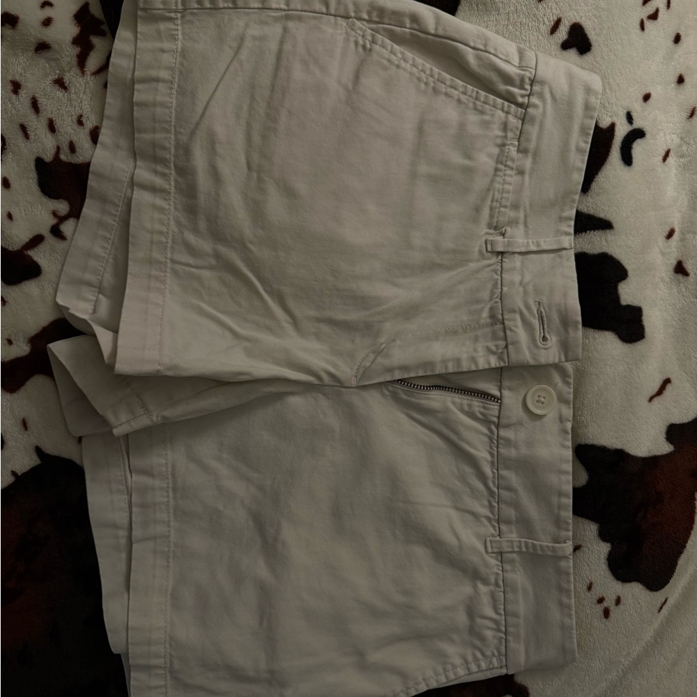 Loft White Shorts